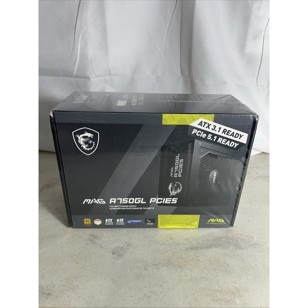 MSI MAG A750GL PCIE5 FACTORY SEALED